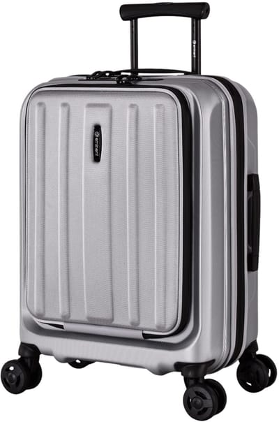 Eminent KAPSTADT BUSINESS PREMIUM - 4-wielige cabine trolley 55 cm erw. (silber)