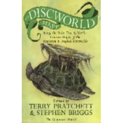 De Discworld Kaart door Terry Pratchett Paperback Boek 9780552143240