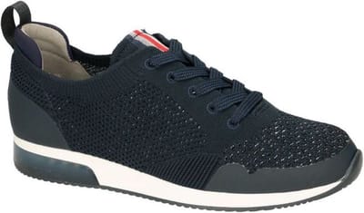Ara -Dames -  blauw donker - sneakers  - maat 36