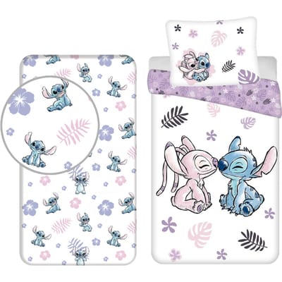 Lilo & Stitch Dekbedset - Dekbedovertrek - Hoeslaken - Kussensloop