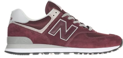 New Balance ML574 Heren Sneakers - Burgundy