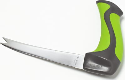 Peta Easi-grip vorkmes met gehoekt handvat