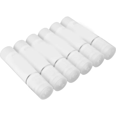 6 Pièces Bâtons de Peinture Séchage Rapide Lavable Couleur Vive Pure Facile à Utiliser Marqueurs de Peinture pour Colorier blanc