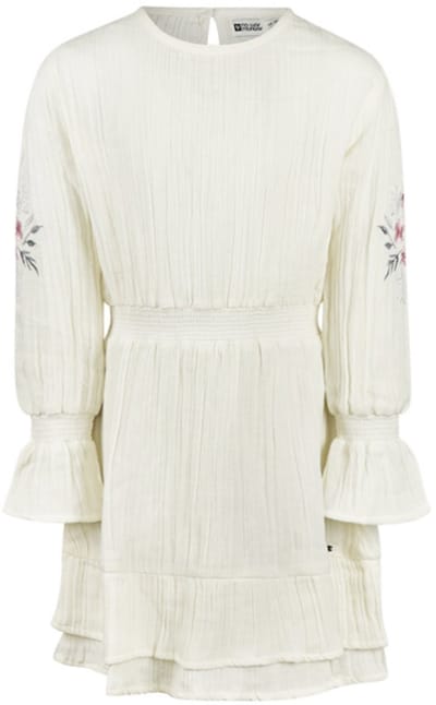 No Way Monday - Jurk - Off White - Bloemenprint - Maat 116