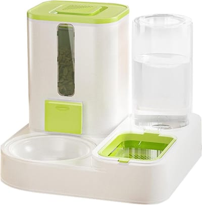 Automatische Voerbak Huisdieren - Voerdispenser Kat Hond - Huisdier Voeren - Grote Capaciteit 2400ml