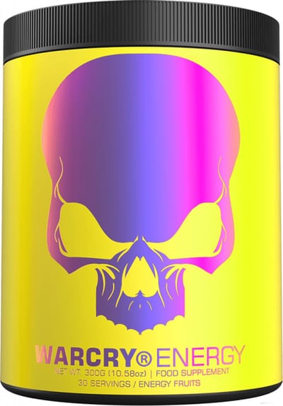 Genius Nutrition WARCRY Energy (300g) Energy Fruits - Pre-Workout - Pre-Workout Booster