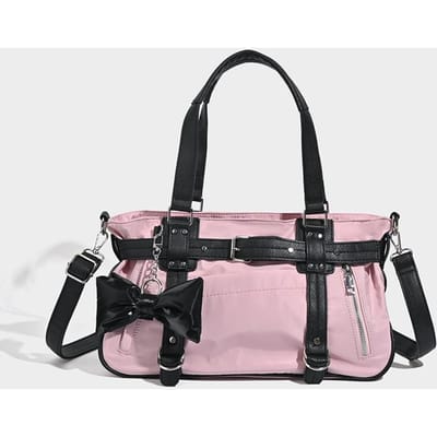 Niche Premium Polyester Oefening Yoga Pendel Tote Tas Enkele Schouder Onderarm Tas Dames Crossbody Handtas gray