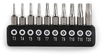 Torx Schroevendraaier Bit Set - 10 Stuks 4mm Precisie Bits voor Elektronische Reparatie