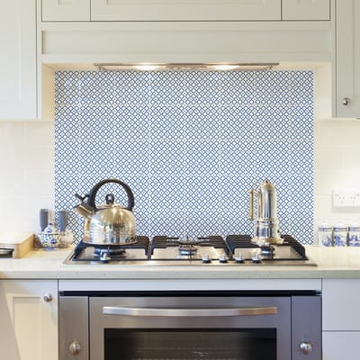 Zelfklevende tegelmuurstickers voor keuken en badkamer - 30 Oosterse Gabès tegelstickers - 30 stickers 20x20cm