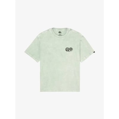 Quiksilver Balance T-shirt Met Korte Mouwen Groen L Man