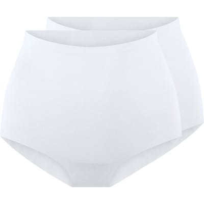 LingaDore - 2-Pack Taille Slip Ivoor - maat S - Wit