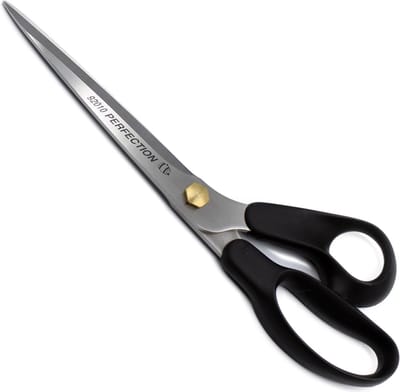 Daniel Peres Professionele coupeuseschaar – 25 cm – RVS met kunststof ogen – Zwart