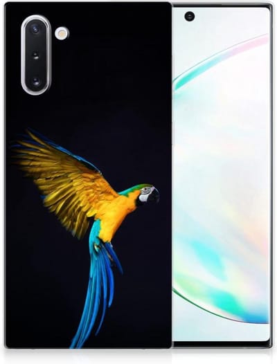 Samsung Galaxy Note 10 TPU Hoesje Papegaai