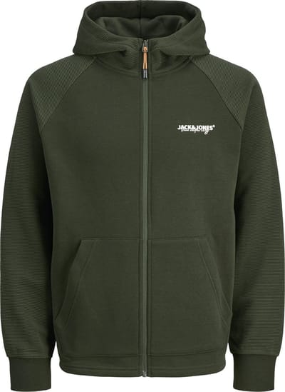 Jack & Jones Hoodie met rits Logo Hoodie met rits
