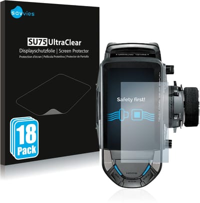 Savvies - Screenprotector voor Futaba 10PX - Folie Beschermfolie transparant 18 Stuks