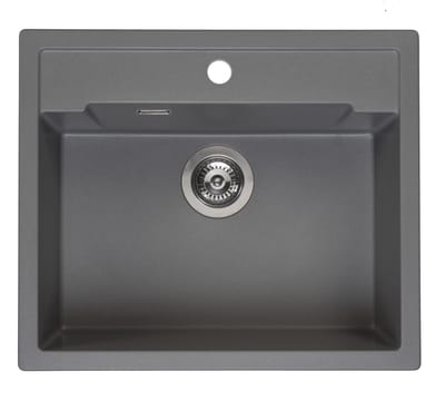 Reginox AMSTERDAM 54 TAPWING Caffe Silvery