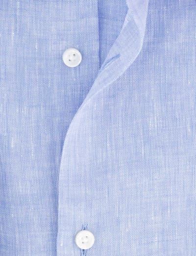 Hugo Boss casual overhemd lichtblauw