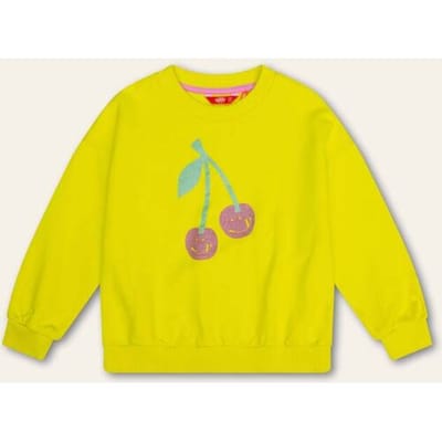 Oilily Hoki Sweater- maat104/4yr Limeade