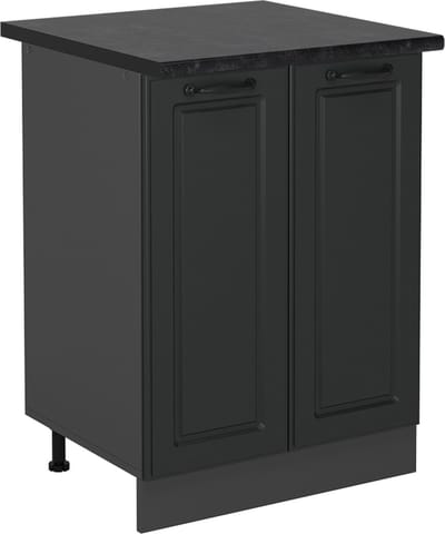 Vicco R-Line Keukenonderkast – 60 cm, WB Antraciet Antraciet landhuis