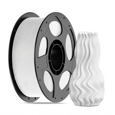 Anycubic PLA Filament Wit 1KG – 1.75mm Hoogwaardige 3D Printer Filament – Nauwkeurige en Gladde Prints