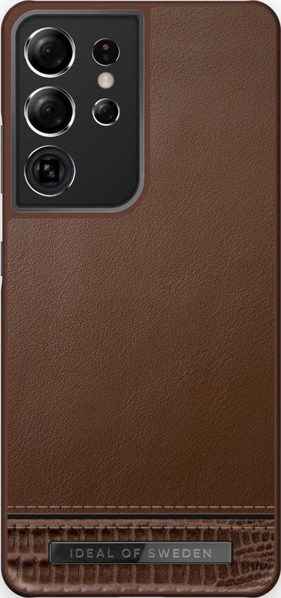 ideal of sweden atelier case unity geschikt voor samsung galaxy s21 ultra wild cedar snake
