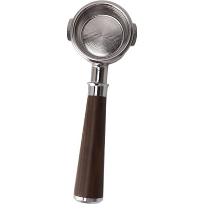 58mm Bodemloze Naakte Portafilter Universele Koffiemachine Dubbele Oren Portafilter Roestvrij Staal Type A Black Acid Branch