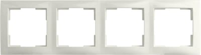ION industries E1 afdekraam 4-voudig alpin wit glanzend (80.302.414)