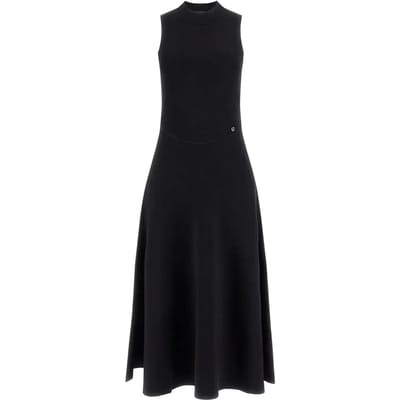 Guess Cassandra Lange Jurk Zwart M Vrouw
