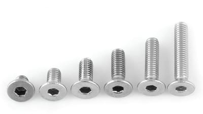 Dailygoods- Zeskantbout 300-delige set - 304 Roestvrij staal - M3 x 4/6/8/10/12/16 mm - Doosgrootte 13 x 6,5 x 2,3 cm - Corrosiebestendig - Ideaal voor besloten ruimtes - Schroeven