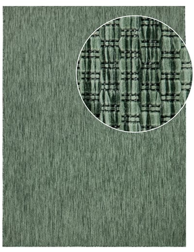 Binnen- en buitenkleed Venezia groen 120x160 cm