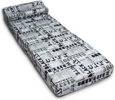 Logeermatras - camping matras - reismatras - opvouwbaar matras - 70 x 200 x 15 met kussen Gazelle!