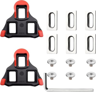 Cleats voor Fietsschoenen, Geschikt voor Shimano SPD SL, Antislip Pedalen, Ideaal voor Racefietsen en Indoor Cycling, Duurzame en Betrouwbare Fietskliksystemen
