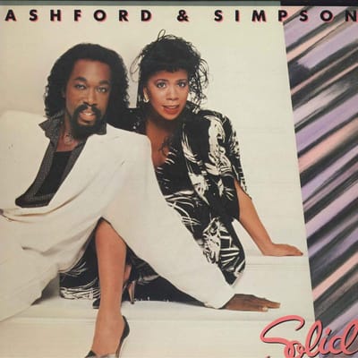 LP Plaat ASHFORD SIMPSON Solid ST12366 CAPITAL RECORDS 1984 Japan SoulFunk Gebruikt black