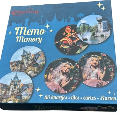 Efteling Kaartjesspel – 60 Kaartjes – Bekende Attracties & Sprookjes