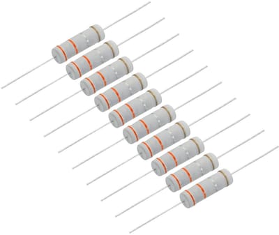 Koollaag Weerstanden - Weerstand Componenten - Elektronica Projecten - 5% Tolerantie - 033 Ohm - Niet van toepassing