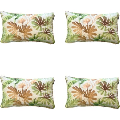 Madison - Sierkussen Axel - Multikleur - 50x50x10cm - Set van 4