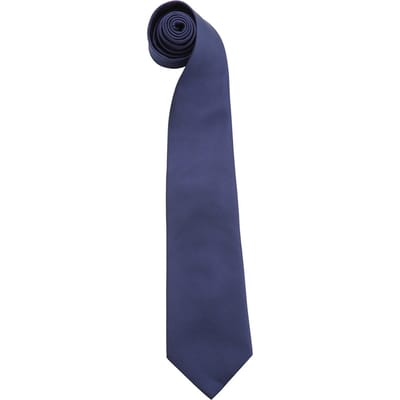 Premier Heren Kleuren Mode Stropdas (Marine)