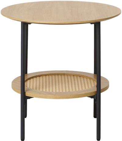 Nachtkastje Pensacola Naturel Ø50cm - Giga Living