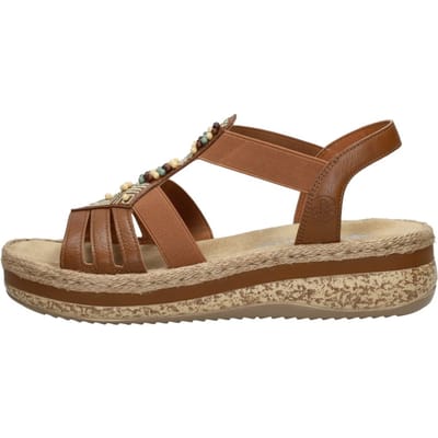 Rieker Sandalen cognac Synthetisch - Dames - Maat 36