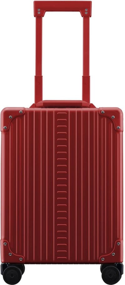 Aleon Business-cabinewagen met 4 wielen, Aluminium, 50 cm, laptopvak - Harde bagage - TSA slot - ruby