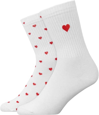 SNOCKS Tennissokken Love Special â€“ Sportsokken Dames & Heren â€“ Comfortabel & Ademend â€“ Casual & Sportief Design â€“ 2 Paar
