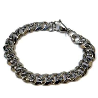 Aramat Jewels | Armbanden | RVS gourmet armband Curb Cuban | | | |10mm | Staal | Volwassenen | Verkleurd niet
