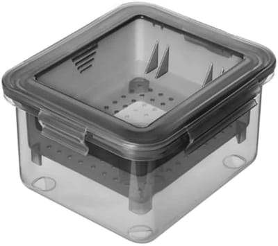 longziming -Tofu Persmachine met Drip Tray – Praktische Tofu Squeezer met Sterke Druk & Snelle Vochtverwijdering, Ideaal voor Vegetarische en Veganistische Gerechten – Grijs