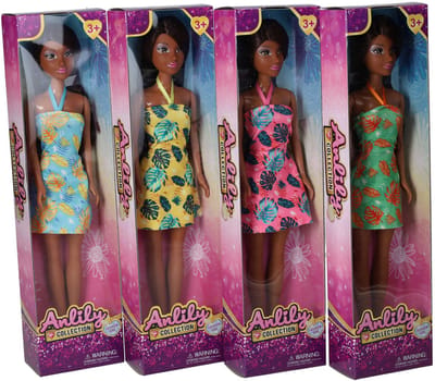 Fashion Pop Zomerjurk met Blaadjes