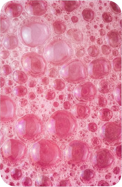 WC mat 40x60 cm - Antislip - Roze - Schuim - Bubbels - Toiletmat - Vloermat - Douchemat - Toilet tapijt - Toiletmatten