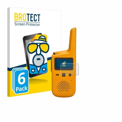 BROTECT - Screenprotector voor Motorola Talkabout T72 - Folie Beschermfolie matte 6 Stuks