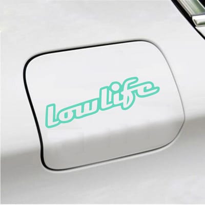 Bumpersticker - Lowlife - 6,3 X 22,1 - Mint