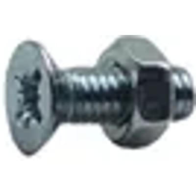 Sencys Grendelbout - Staal - Gegalvaniseerd - M4x12 Mm