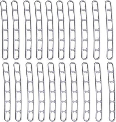 Set van 20 Sterke Tension Elementen voor Luifels, Plastic Spanningselementen, Rubber Spanner en Tension Straps voor Tentgebruik