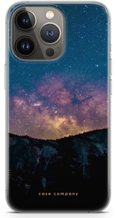 Case Company® - Hoesje geschikt voor iPhone 13 Pro hoesje - Travel to space - Soft Cover Telefoonhoesje - Bescherming aan alle Kanten en Schermrand